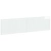 vidaXL Wall-Mounted Headboard EDE High Gloss White Engineered Wood