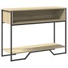vidaXL Console Table Sonoma Oak 100x35x74.5 cm Engineered Wood