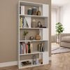 vidaXL Book Cabinet/Room Divider White 80x24x159 cm Engineered Wood