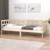 vidaXL Day Bed without Mattress Solid Wood Pine 90x200 cm