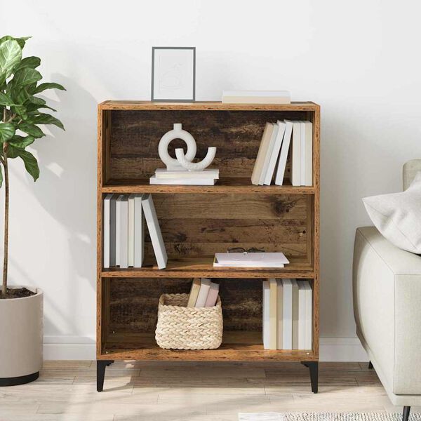 vidaXL Sideboard Old Wood 69.5 x 32.5 x 90 cm Engineered Wood