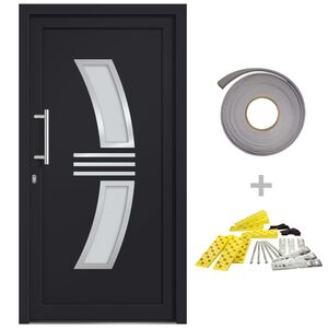 vidaXL Front Door Anthracite 88x200 cm