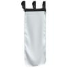 vidaXL Curtains for Loft Bed with Tunnel White and Black Polyester