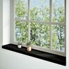vidaXL Window Sills 2 pcs&nbsp;Dark Brown 120x20x2 cm Solid Wood Oak