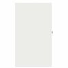 vidaXL Storage Cabinet White 80 x 40 x 70 cm Cold-Rolled Steel
