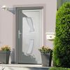 vidaXL Front Door White 108x208 cm PVC