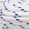 vidaXL Boat Rope White 20 mm 25 m Polypropylene