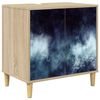 vidaXL Bathroom Cabinet RAALTE Sonoma 60 x 40 x 60 cm Engineered Wood