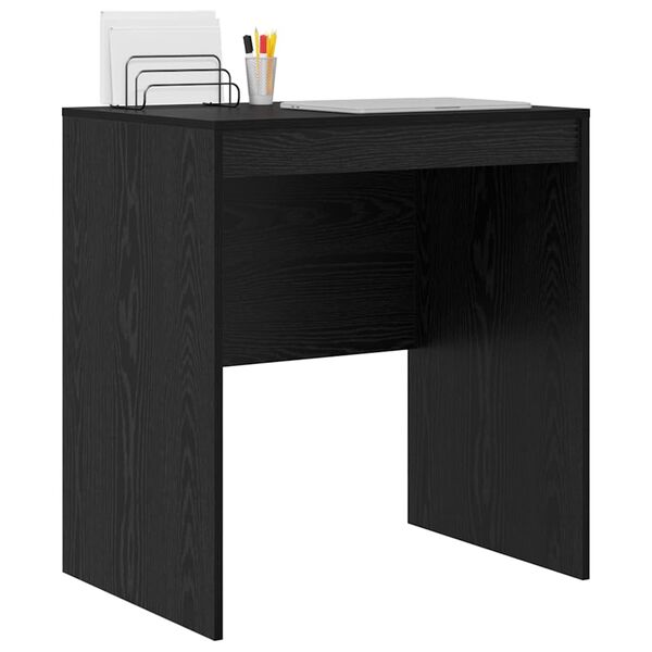 vidaXL Desk Black Oak 70 x 50 x 76 cm