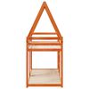vidaXL Bunk Bed without Mattress Wax Brown 80x200 cm Solid Wood Pine