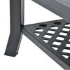 vidaXL Coffee Table Anthracite 90x60x46 cm Plastic