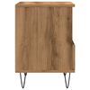 vidaXL Bedside Cabinet Artisan Oak 40x35x50 cm Engineered Wood