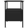 vidaXL Bedside Cabinets 2 pcs Black 34x36x50 cm Engineered Wood