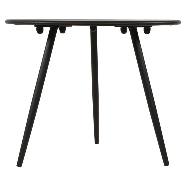 Lesli Living Side Table Rafael 60x41 cm Black