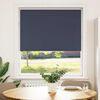 vidaXL Roller Blind Blackout Marine 90x175 cm Fabric Width 85.7 cm Polyester