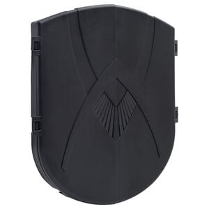 vidaXL Electric Dartboard with Darts Black Polypropylene