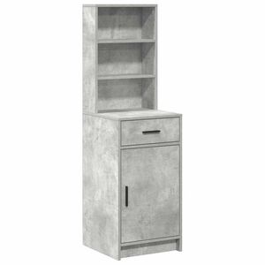 vidaXL Highboard Concrete Grey 40 x 40.5 x 135 cm Engineered Wood