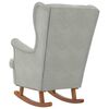 vidaXL Rocking Chair 71 x 92 x 100 cm 100%polyester Plywood