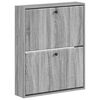 vidaXL Wall-Mounted Shoe Cabinet BREDA 71 x 17 x 86 cm Engineered Wood