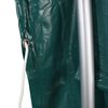 vidaXL Livestock Tent PVC 3.7x3.7 m Green