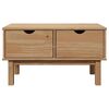 vidaXL Hallway Bench OTTA 80x40x45 cm Solid Wood Pine