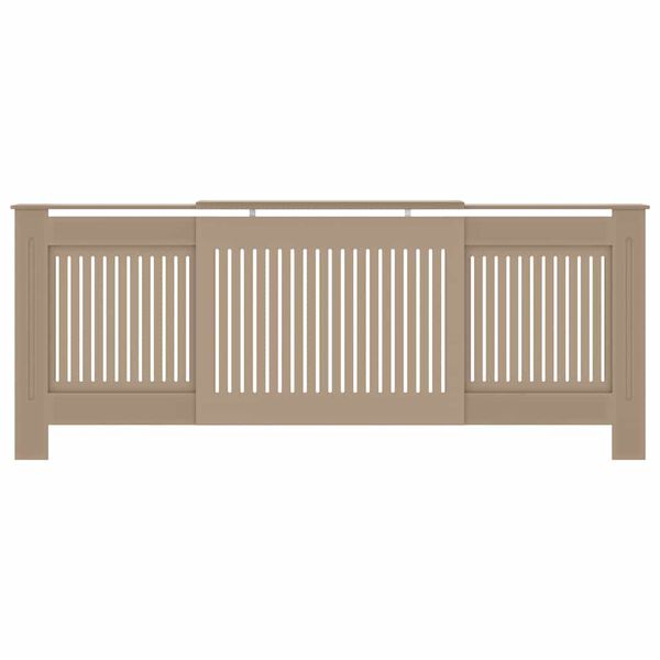 vidaXL MDF Radiator Cover 205 cm