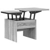 vidaXL Coffee Table Grey Sonoma 55 x 54.5 x 45 cm Engineered wood
