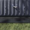vidaXL Pool Ground Sheet Other Black 750 x 372 cm Polyester geotextile
