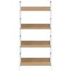 vidaXL 4-Layer Book Shelf Oak 60x27.6x124.5 cm Engineered Wood