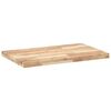 vidaXL Table Top Rectangular 60x50x4 cm Solid Wood Acacia