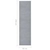 vidaXL Runner Rug BCF Grey 60x250 cm