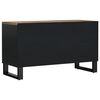 vidaXL TV Cabinet 80x33x46 cm Solid Wood Mango&Engineered Wood