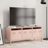 vidaXL TV Cabinet Pink 101.5x39x43.5 cm Cold-rolled Steel