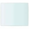 vidaXL Shelves 2 pcs Panel Glass Clear 30x20 cm