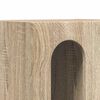 vidaXL Bedside Table Sonoma Oak 40 x 35 x 50 cm Engineered Wood