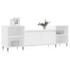 vidaXL TV Cabinet White 160x35x55 cm Engineered Wood