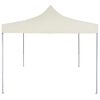 vidaXL Party Tent Folding Cream 200 x 200 x 315 cm Oxford Fabric
