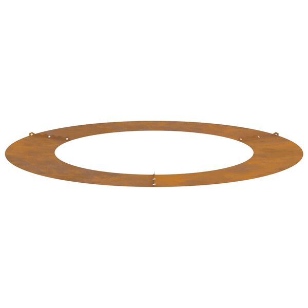 vidaXL suitable for Flat Tree Ring Brown Ø60 / 90 cm Weathering steel
