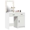 vidaXL Dressing Table 2 pcs White 50 x 41 x 135 cm Engineered wood