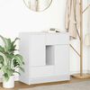 vidaXL Sideboard with Drawers and Doors White 70.5x34x74.5 cm