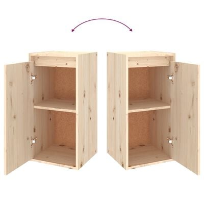 vidaXL TV Cabinets 6 pcs Solid Wood Pine