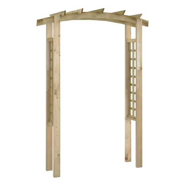 vidaXL Trellis Arch 150x60x210 cm Wood