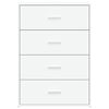 vidaXL Sideboards 2 pcs White 60x31x84 cm Engineered Wood