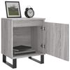 vidaXL Bedside Cabinets 2 pcs Grey Sonoma 40x30x50 cm Engineered Wood