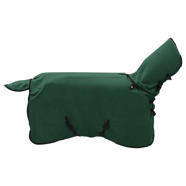 vidaXL Horse Blanket Full Dark Green Polyester