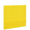 vidaXL Paper Bags 50 pcs with Handles Yellow 54x15x49 cm