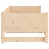 vidaXL Pull-out Day Bed without Mattress Solid Wood Pine 2x(80x200) cm
