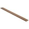 vidaXL WPC Solid Decking Boards with Accessories 30 m&sup2; 2.2 m Teak