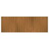 vidaXL Rug Rectangular Brown 100x300 cm Bamboo