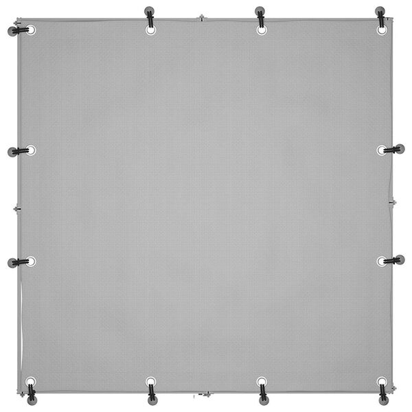 vidaXL Dog Kennel Black 110x110x110 cm Steel